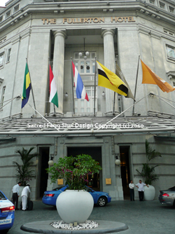 Feng Shui of the Fullerton Hotel Singapore